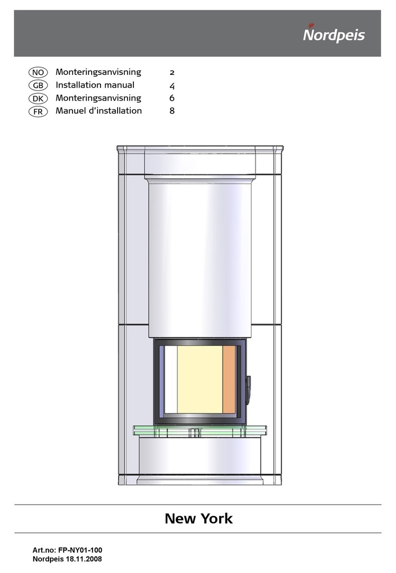 Nordpeis New York installation manual