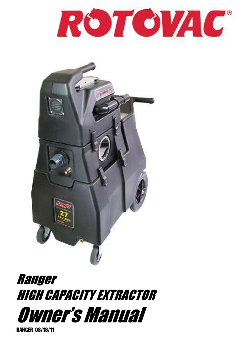Rotovac Ranger owner's manual
