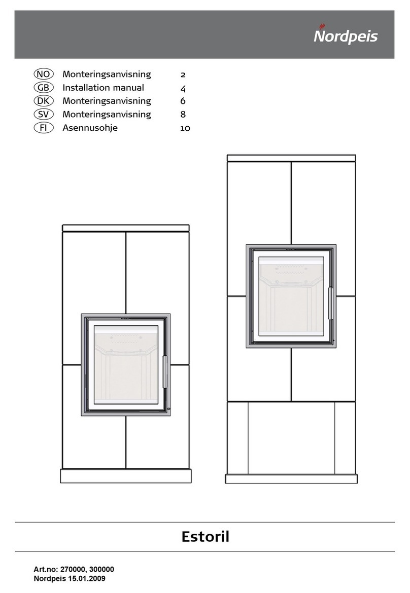 Nordpeis Estoril User manual