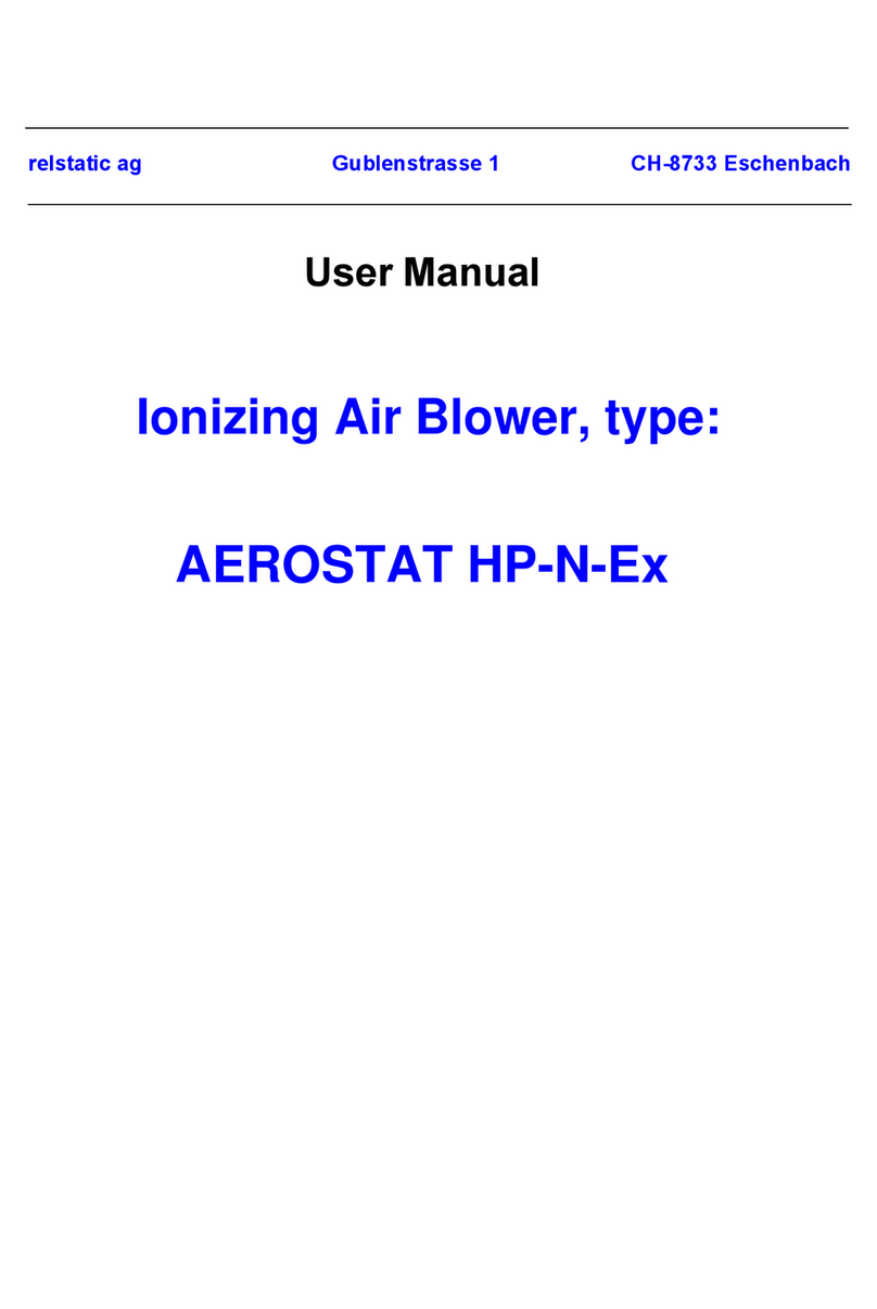 Simco AEROSTAT HP-N-Ex user manual