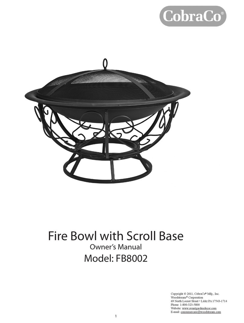 CobraCo FB8002 owner's manual