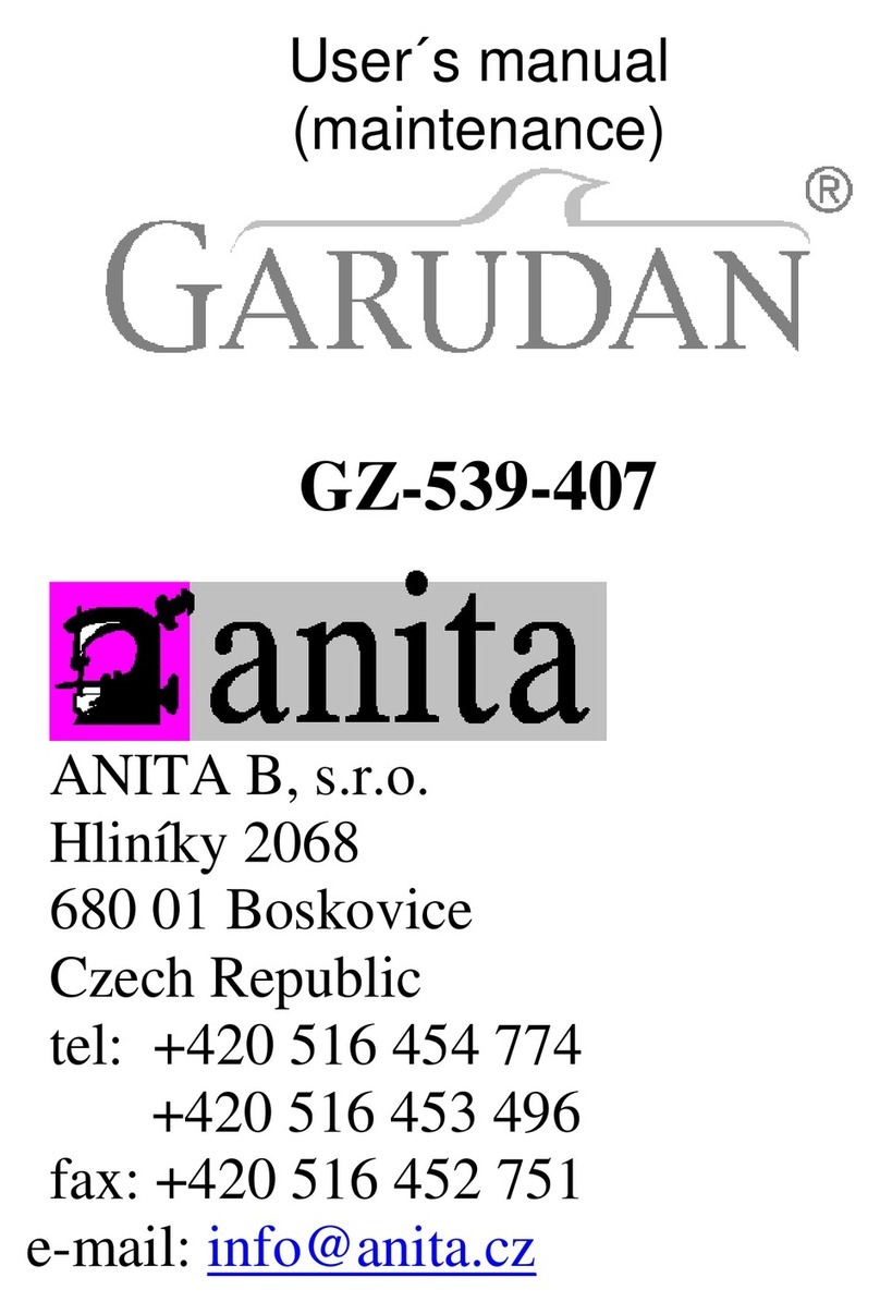 Anita GZ-539-407 user manual