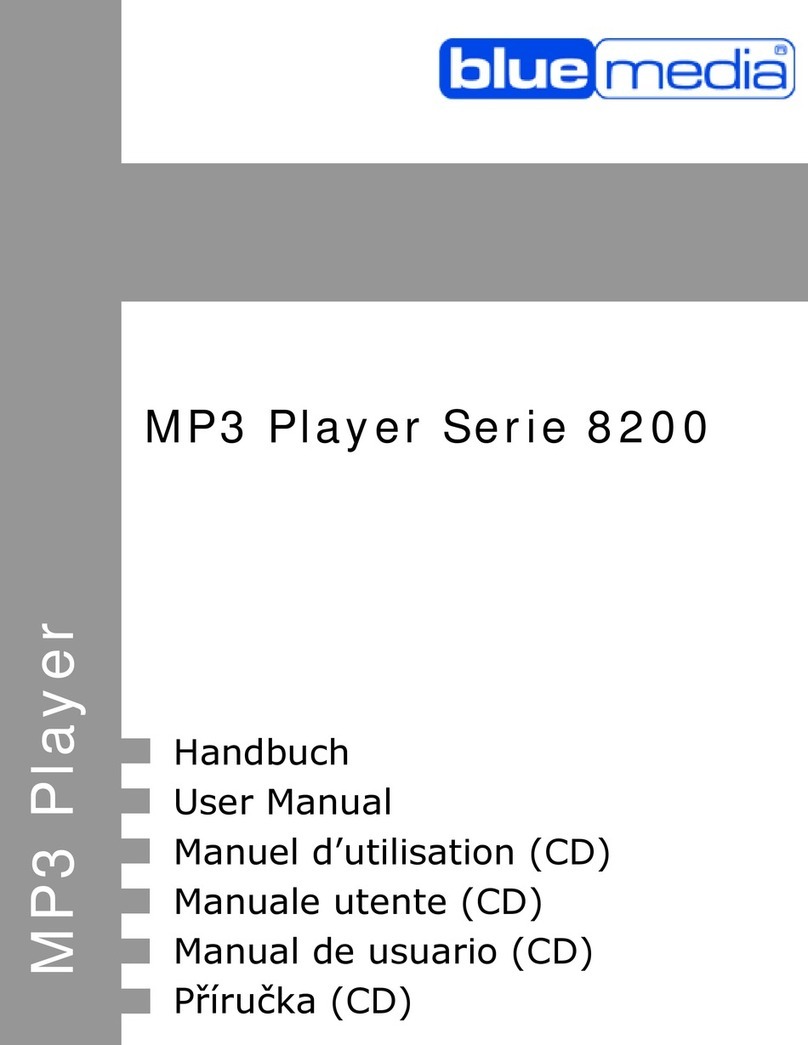 blue media 8200 Series user manual