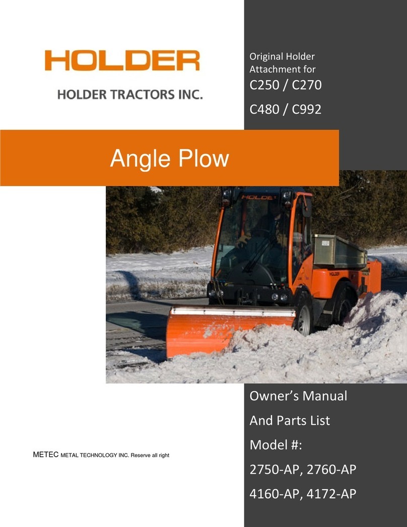 Holder 2750-AP owner's manual