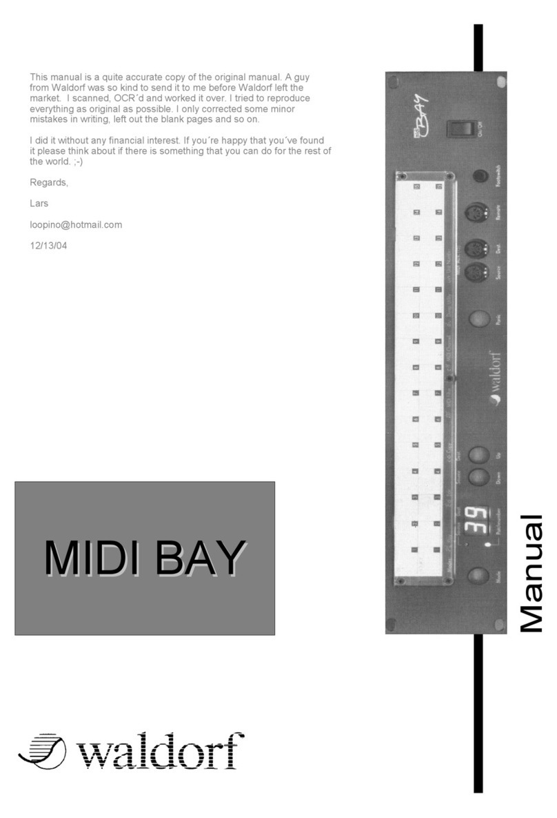Waldorf MIDI BAT manual