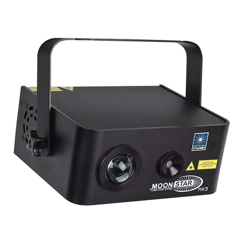 Show Tec Galactic Bluestar MKII DMX user manual
