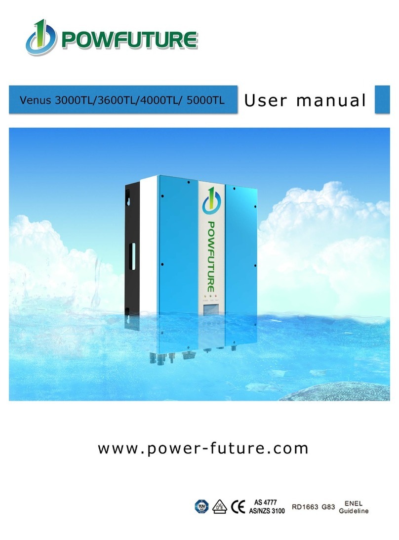 Powfuture Venus 3000TL user manual