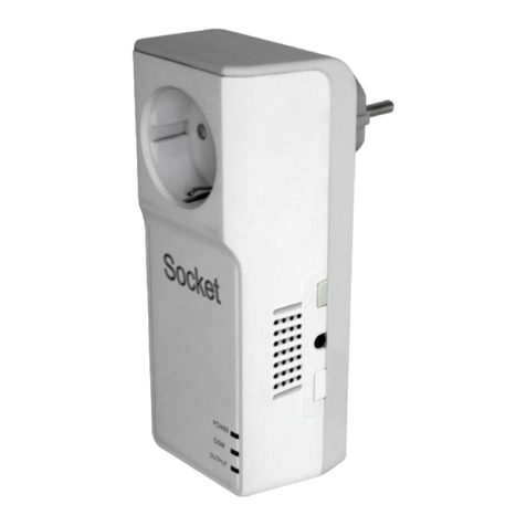 GSM Power Socket user manual