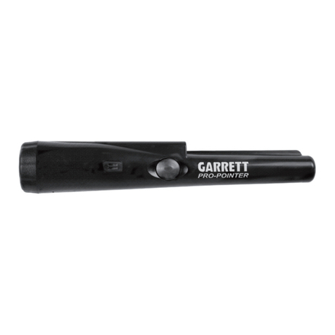 Garrett Pro-Pointer User manual
