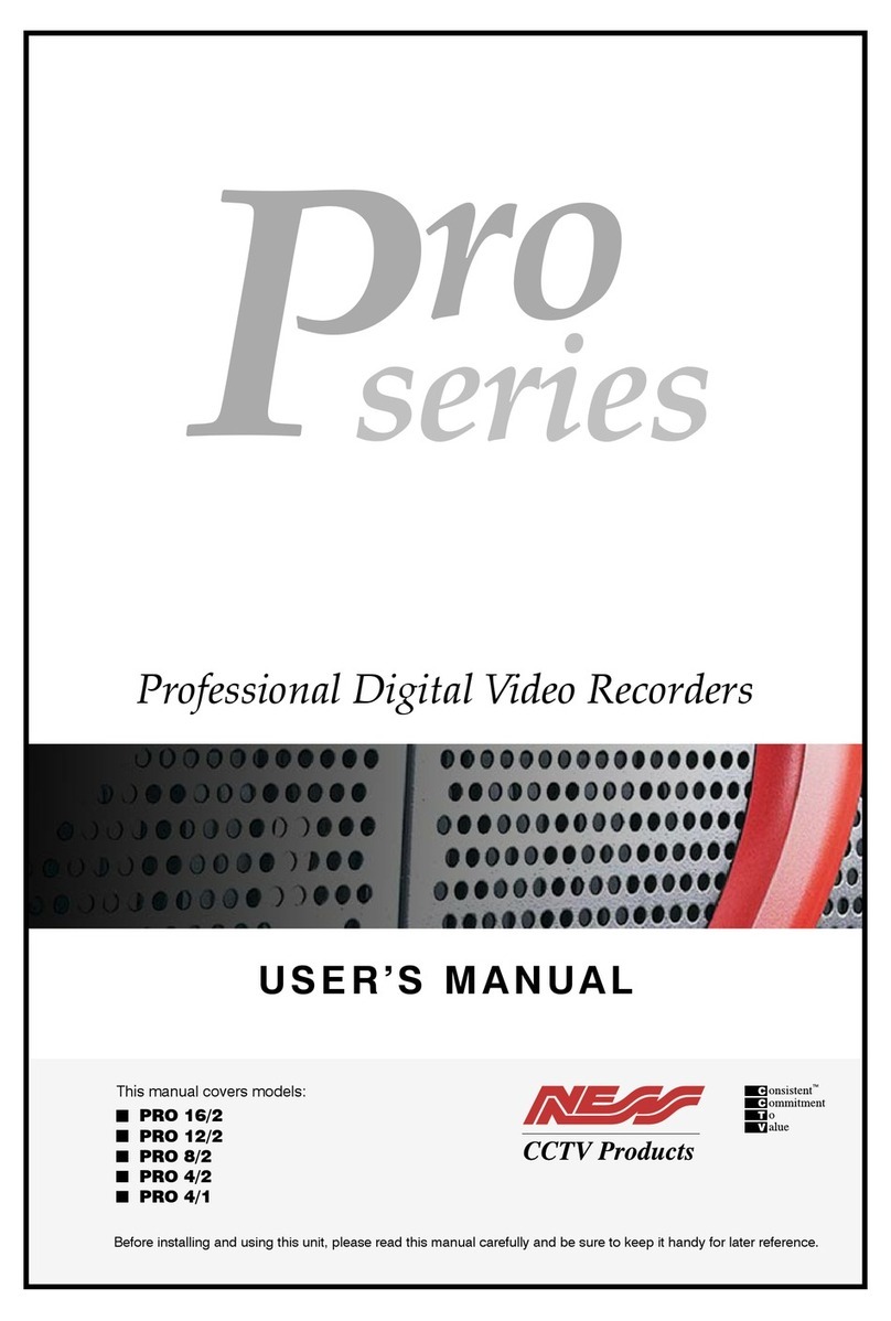 Ness Pro 4/1 user manual