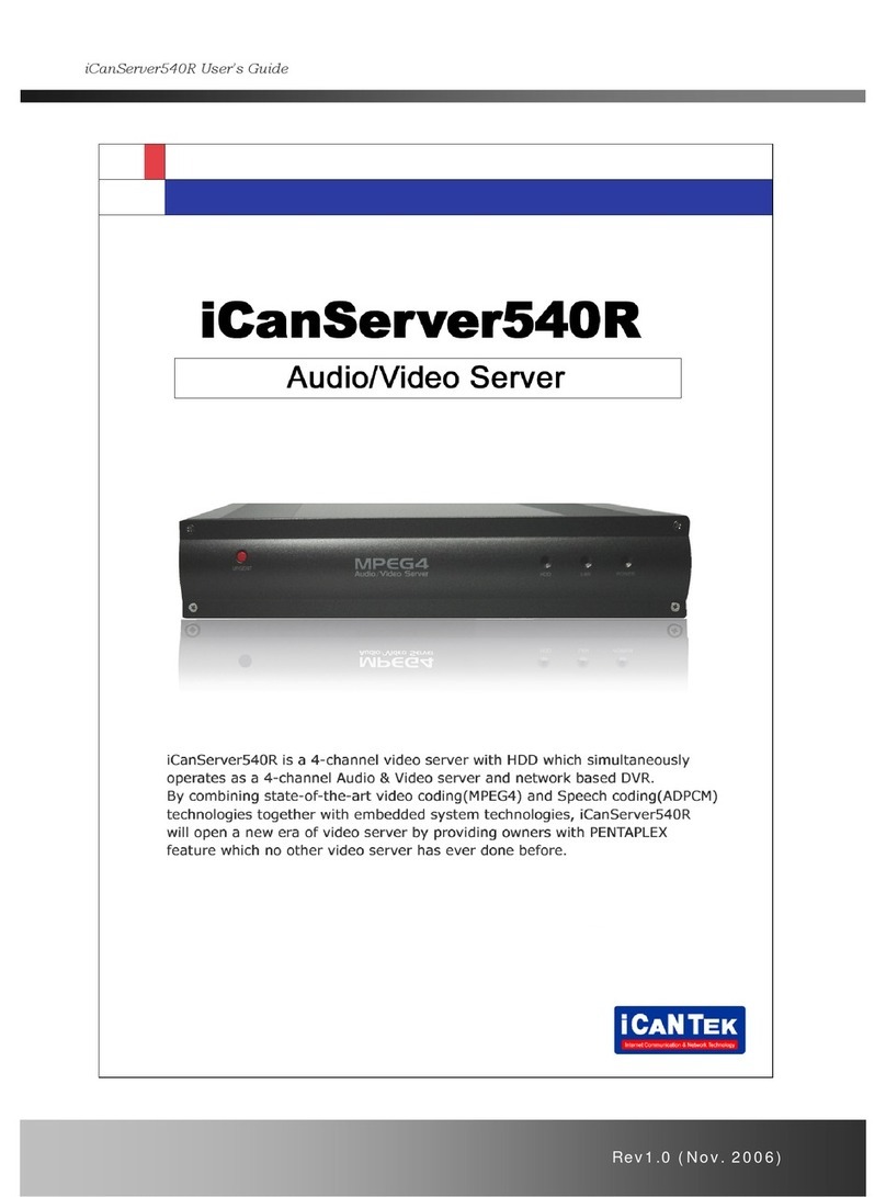 iCanTek iCanServer540R user guide