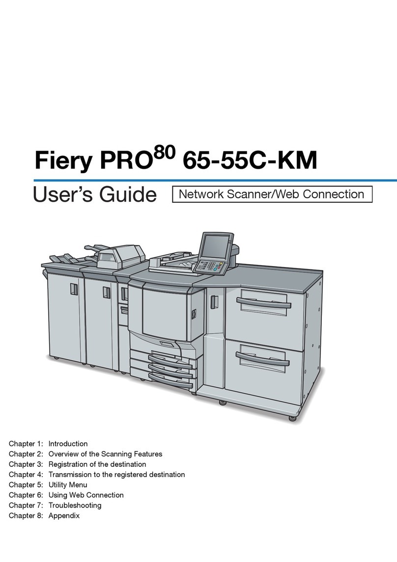 Konica Minolta Fiery PRO80 65-55C-KM user guide