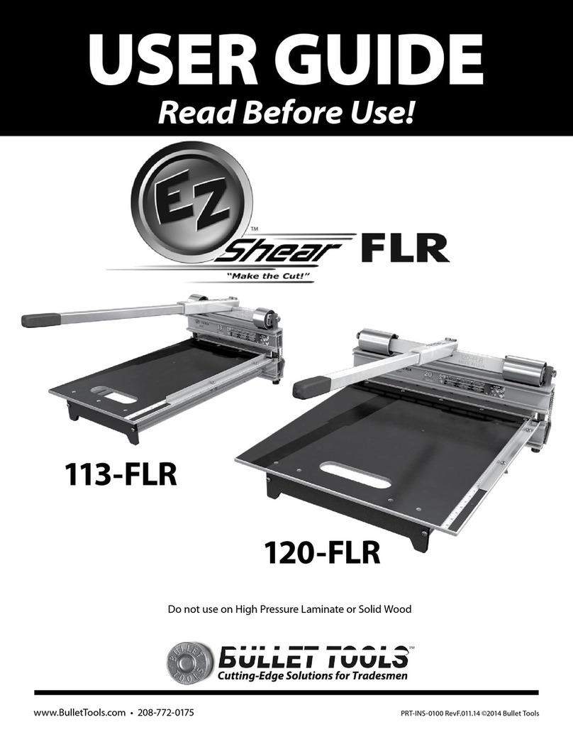 Bullet tools 113-FLR user guide