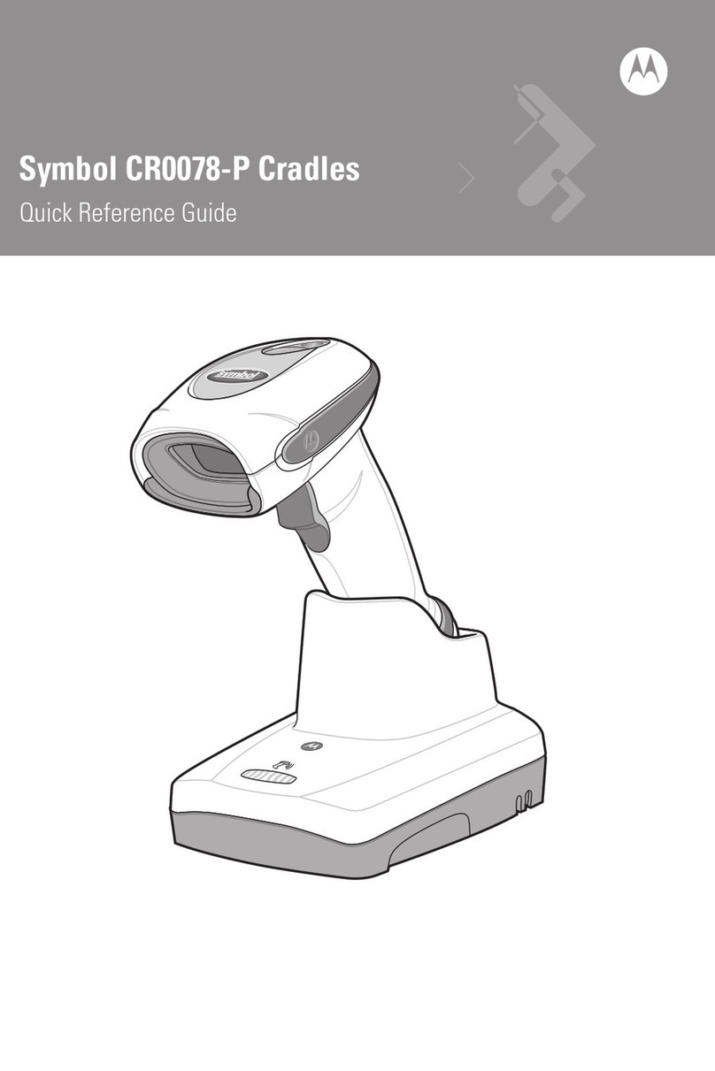 Motorola Symbol CR0078-P Cradles Quick reference guide