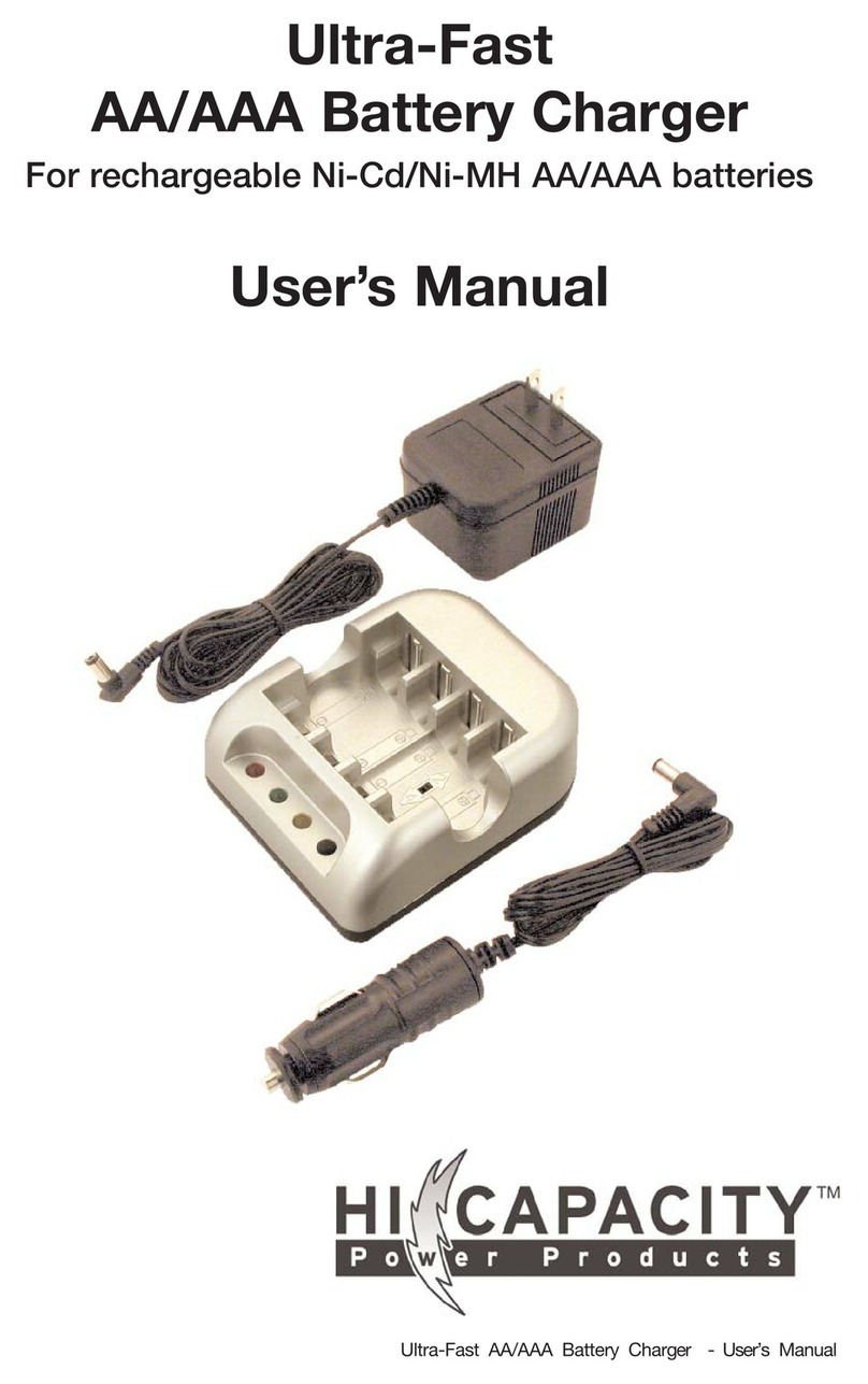 Hi-Capacity Ultra-Fast AA/AAA user manual