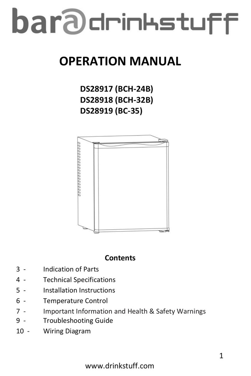 DrinkStuff DS28917 (BCH-24B) Operation manual