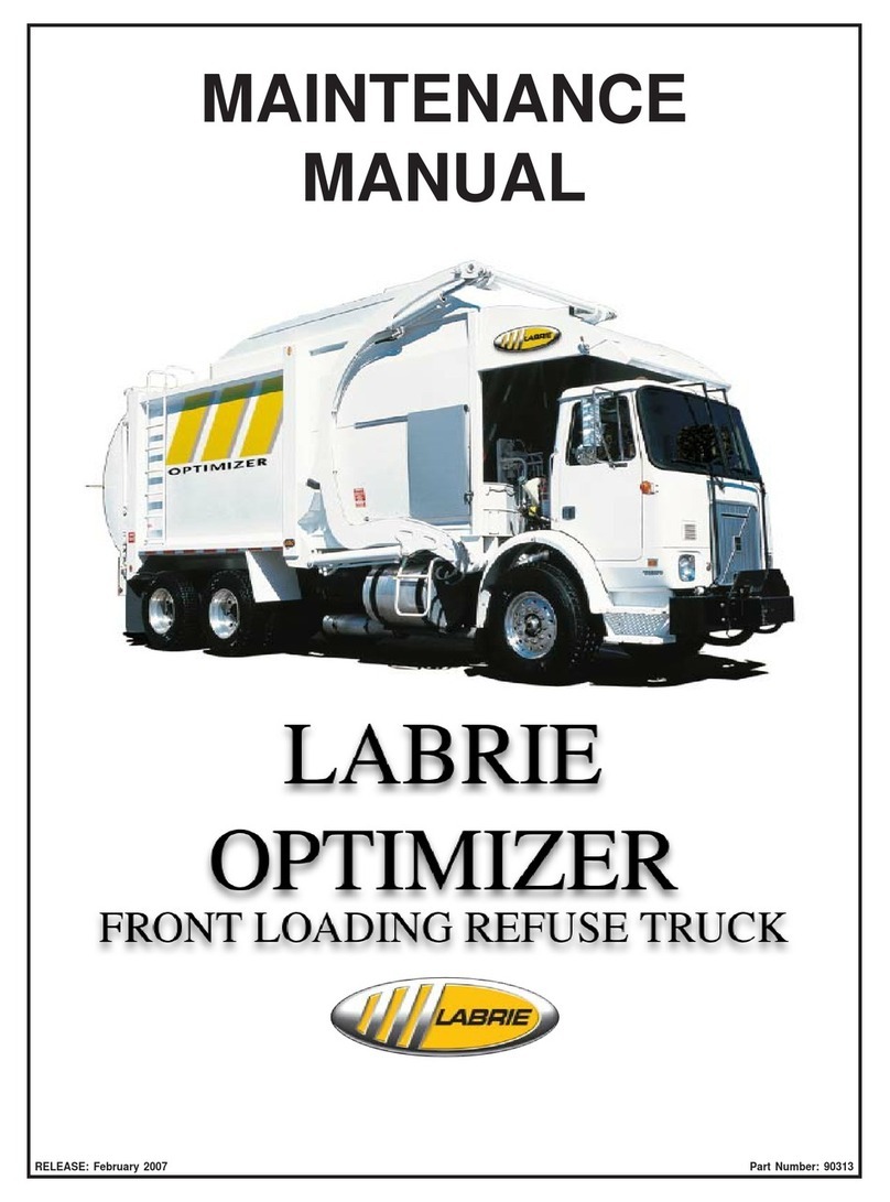 Labrie Optimizer Maintenance manual