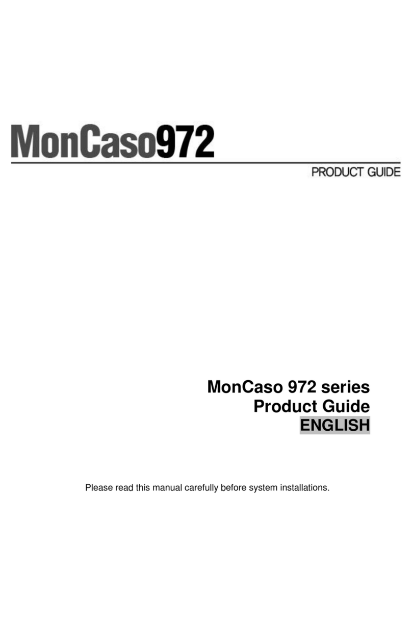 Moneual 972 Product guide