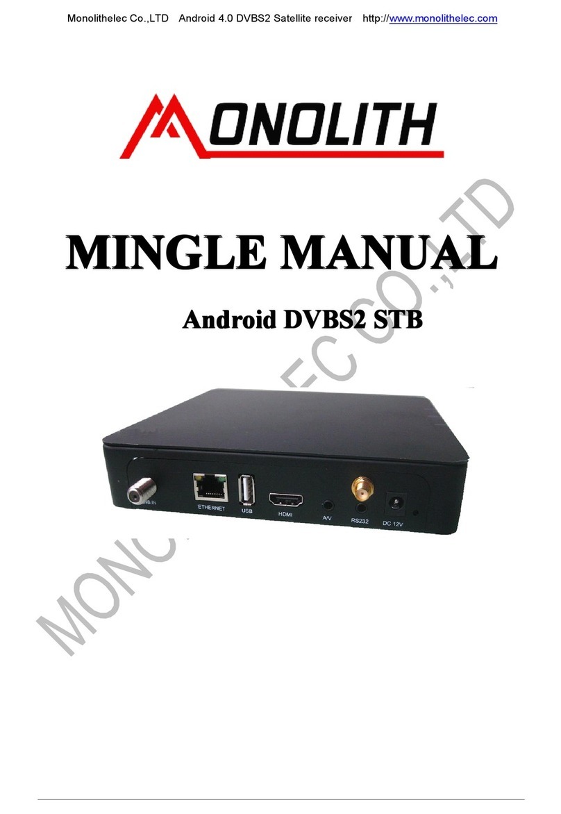 Monolithelec Android DVBS2 STB manual