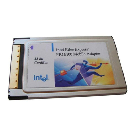 Intel ETHEREXPRESS PRO/100 Quick installation guide and Modem Information Guide Intel ETHEREXPRESS PRO/100 Quick installation guide and Modem Information Guide