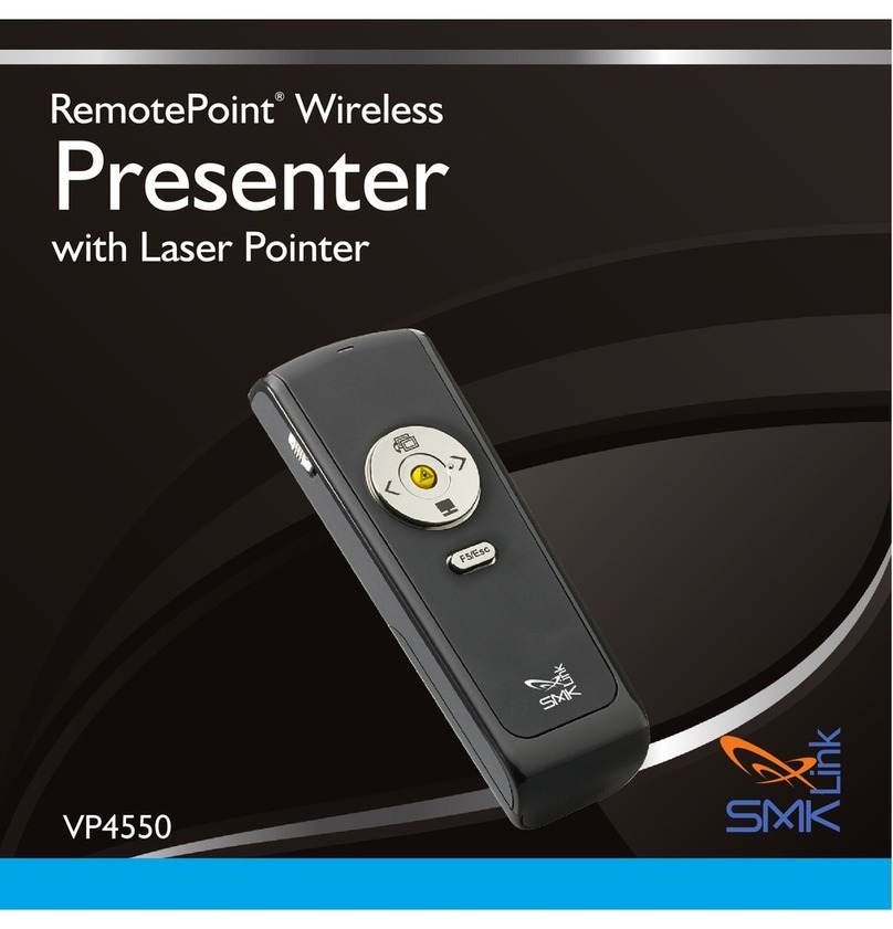 SMK-Link RemotePoint VP4550 user guide
