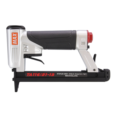 Max TA116/21-13 Operating and maintenance manual