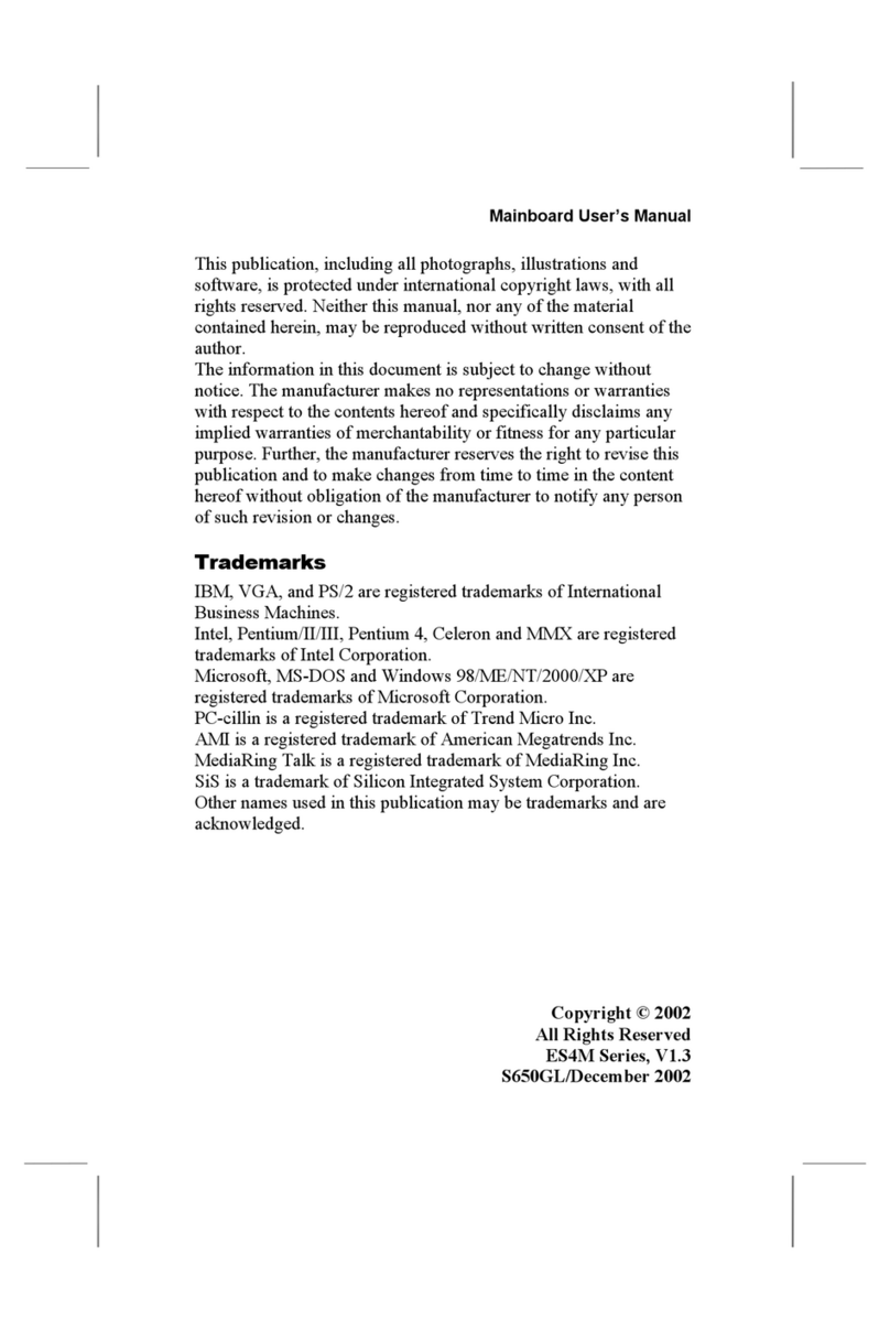 ECS ES4M Series User manual