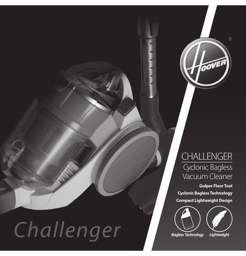 Hoover CHALLENGER user manual