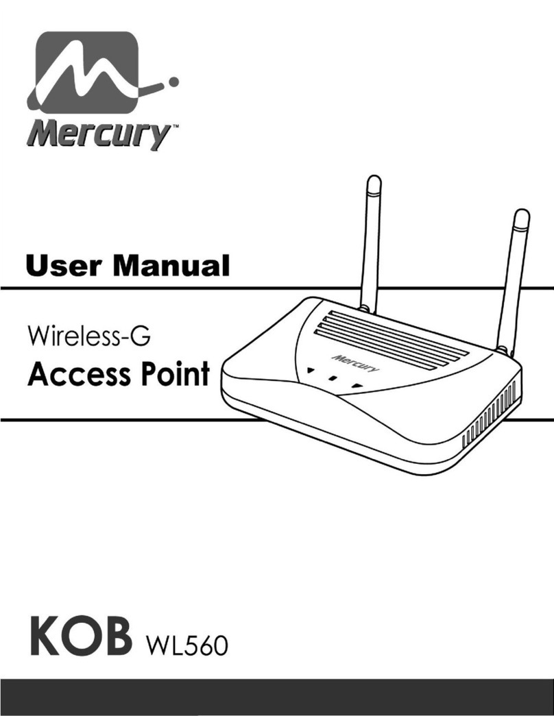 Mercury KOB WL560 User manual