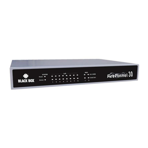 Black Box Firetunnel 30 LRE1030E user manual