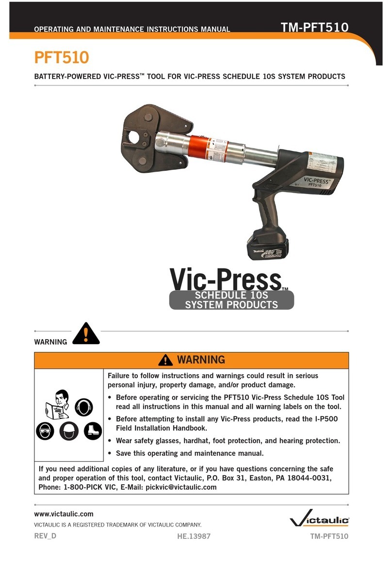 Victaulic TM-PFT510 Manual