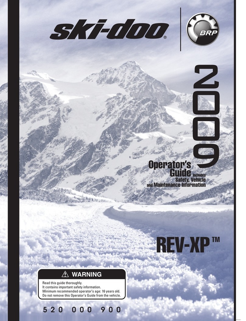 Ski-Doo REV-XP 2009 Manual