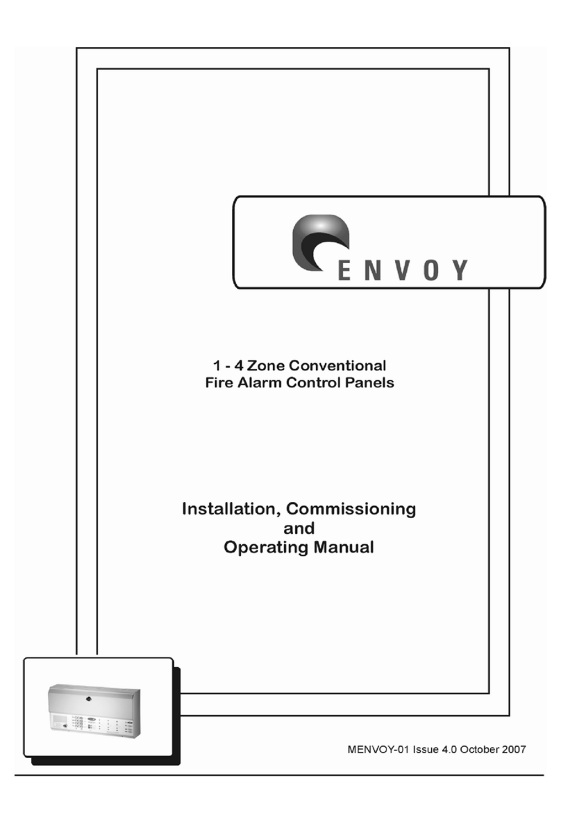Envoy 1-4 Zone Conventional Fire Alarm Control... User manual