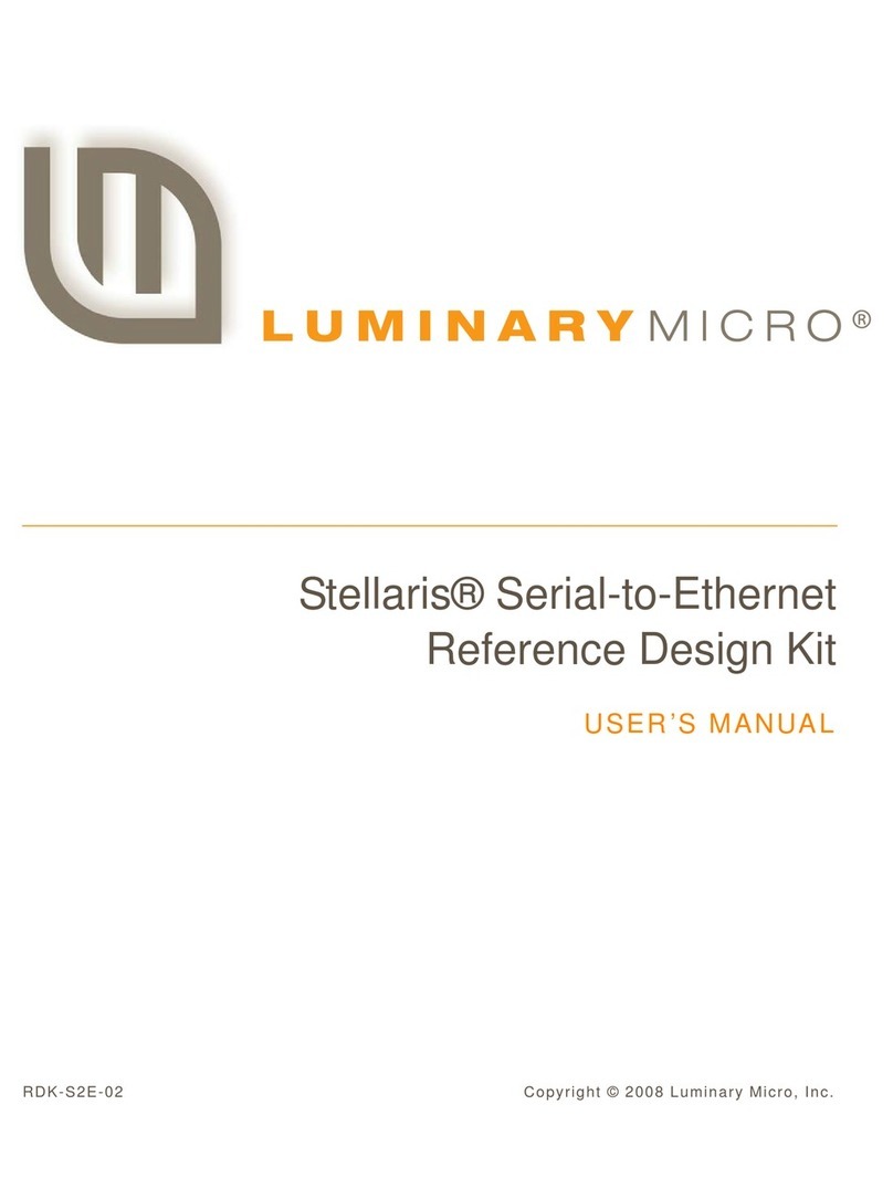 Luminary Stellaris user manual