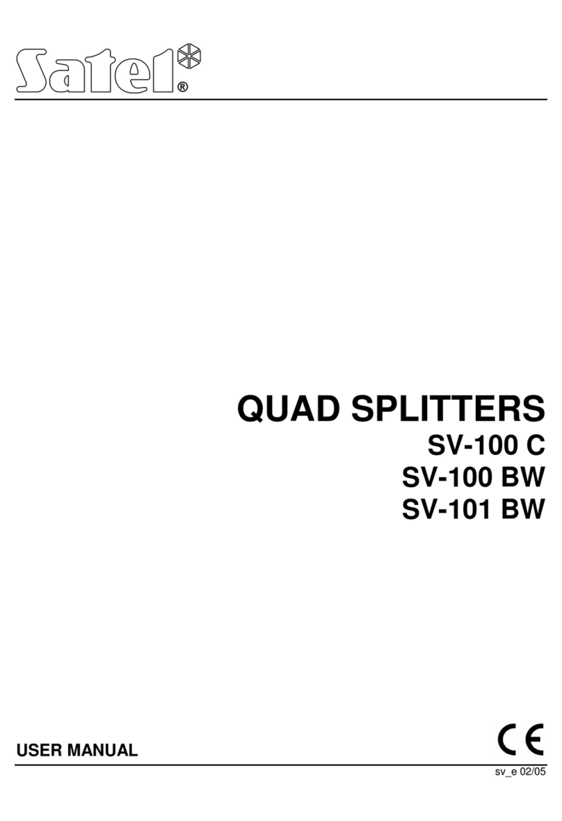 Satel SV-100 C User manual