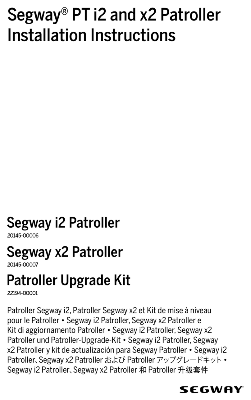 Segway i2 Patroller installation instructions
