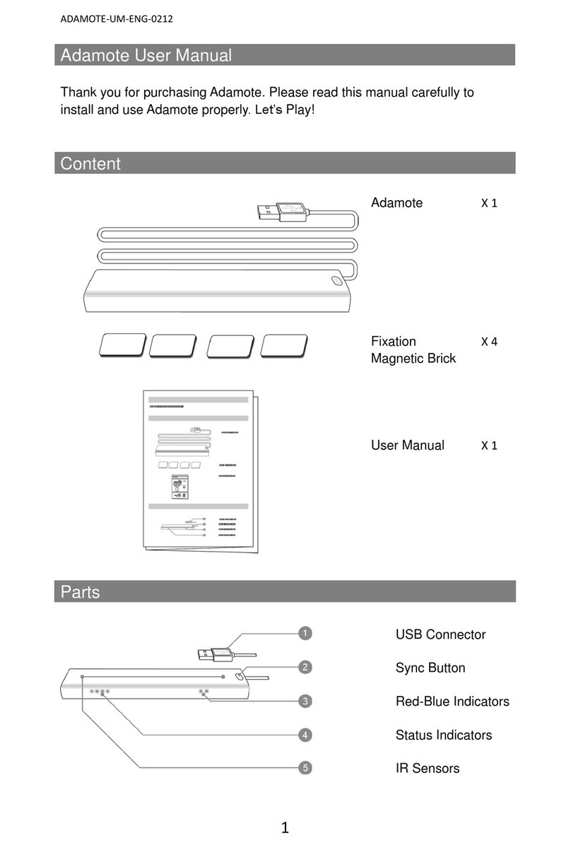 Akar Adamote user manual