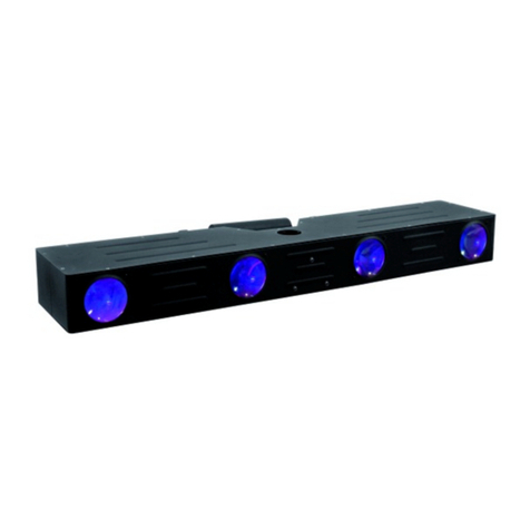 EuroLite LED MAT-Bar 4X64 RGB DMX Flower Effect user manual