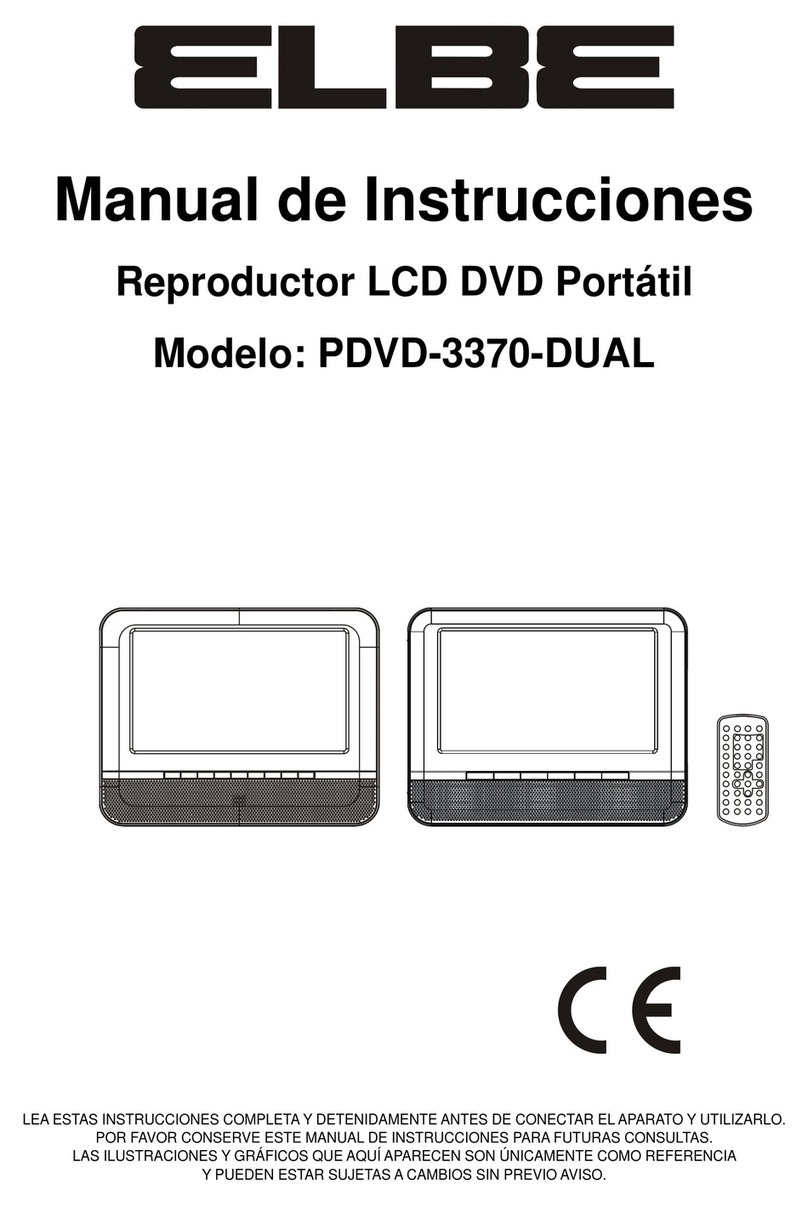 ELBE PDVD-3370-DUAL operating manual