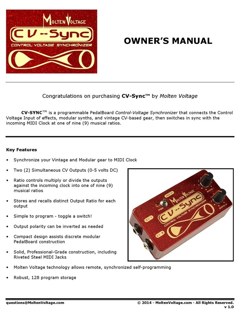 MoltenVoltage CV-Sync owner's manual