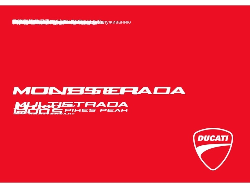 Ducati Multistrada 2200S Pikes Peak User manual