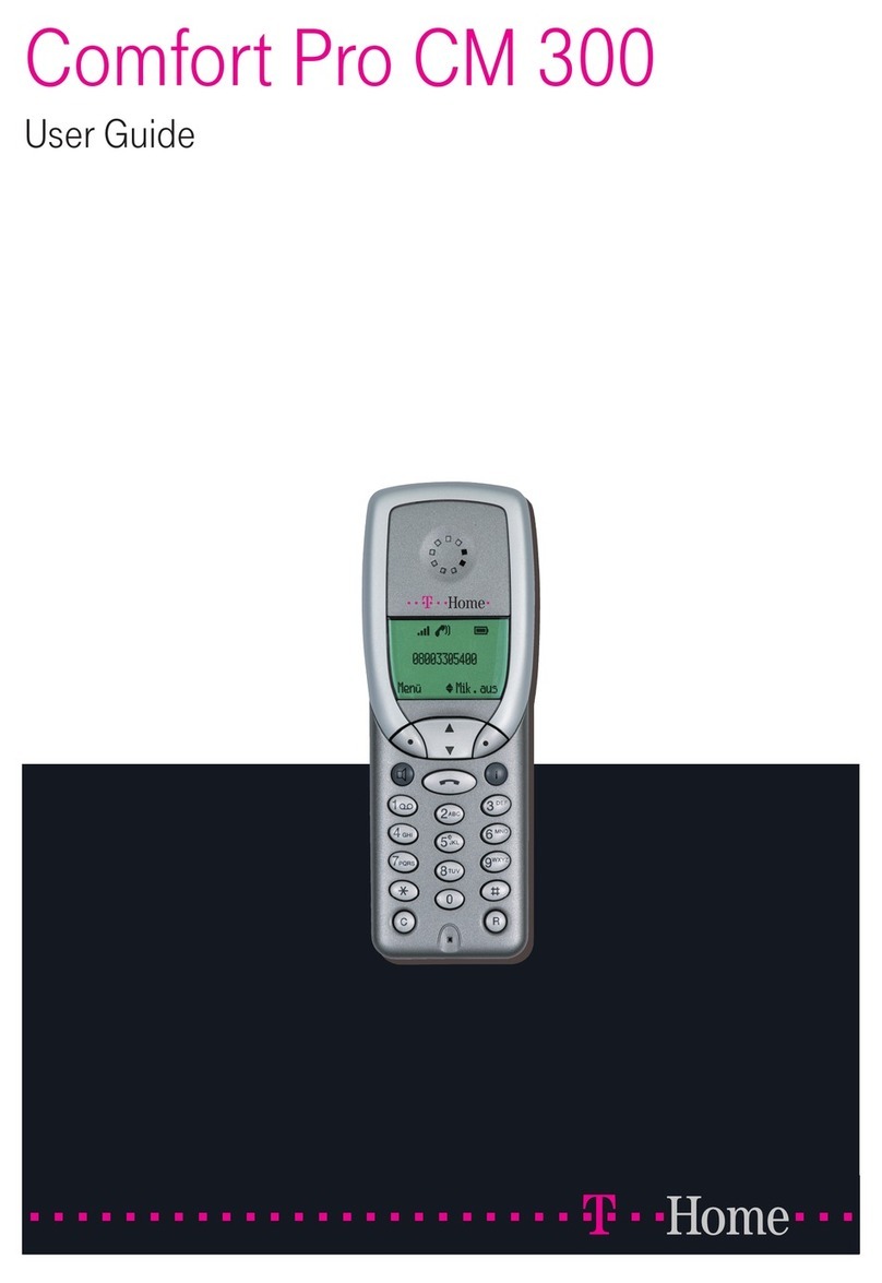 T-Home Comfort Pro CM 300 user guide