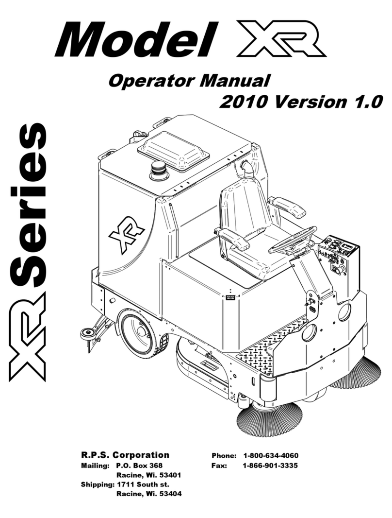 R.P.S. Corporation XR 2010 Operator's manual R.P.S. Corporation XR 2010 Operator's manual