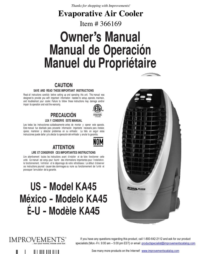 KUULAIRE 366169 User manual KUULAIRE 366169 User manual