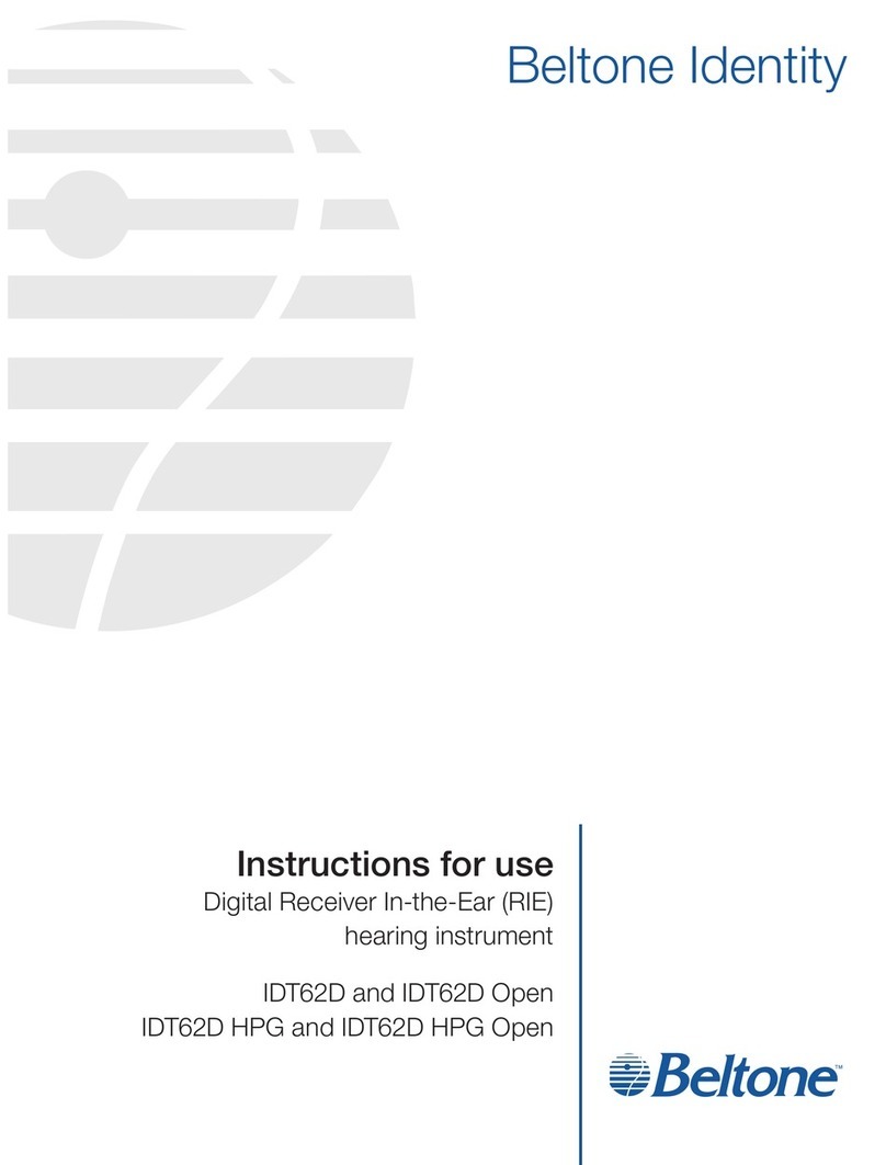 Beltone IDT62D Instructions for use