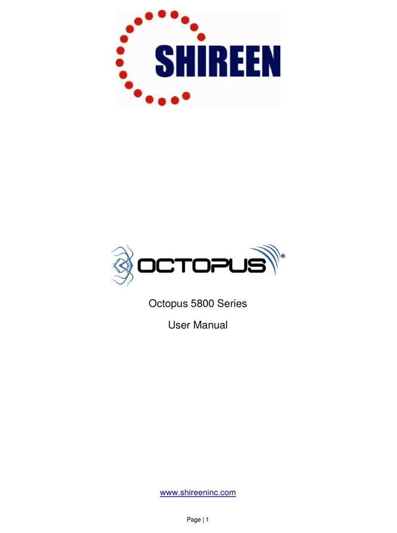 Shireen Octopus 5826 user manual