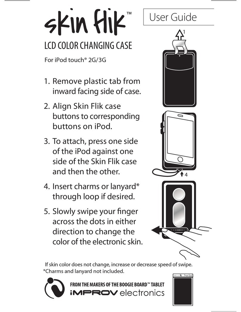 iMPROV electronics Skin Flik ES11019 user guide