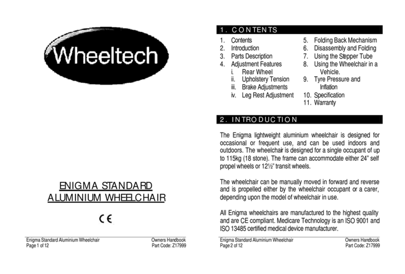 Wheeltech ENIGMA STANDARD User guide