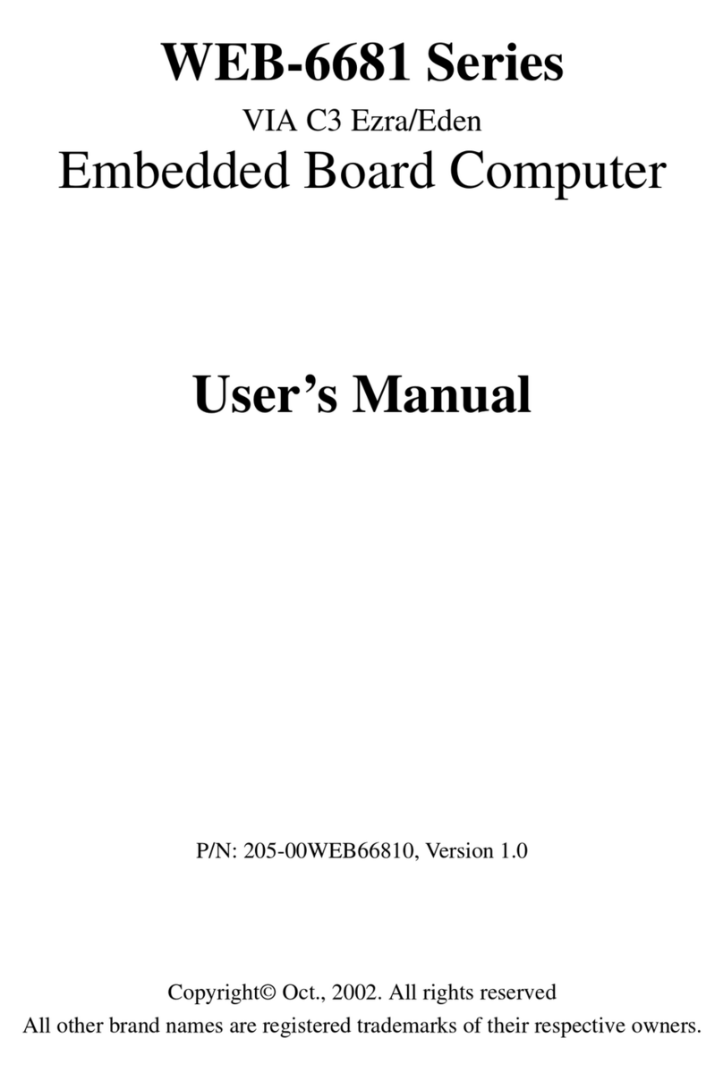 Wincomm WEB-6681 Series user manual
