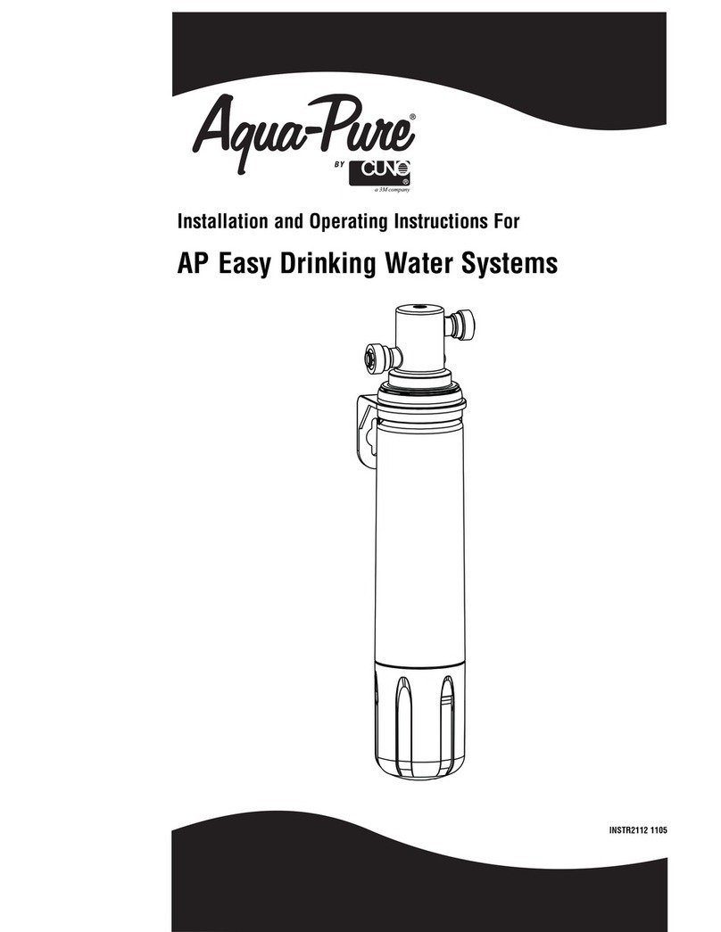 Cuno AP Installation and operating instructions